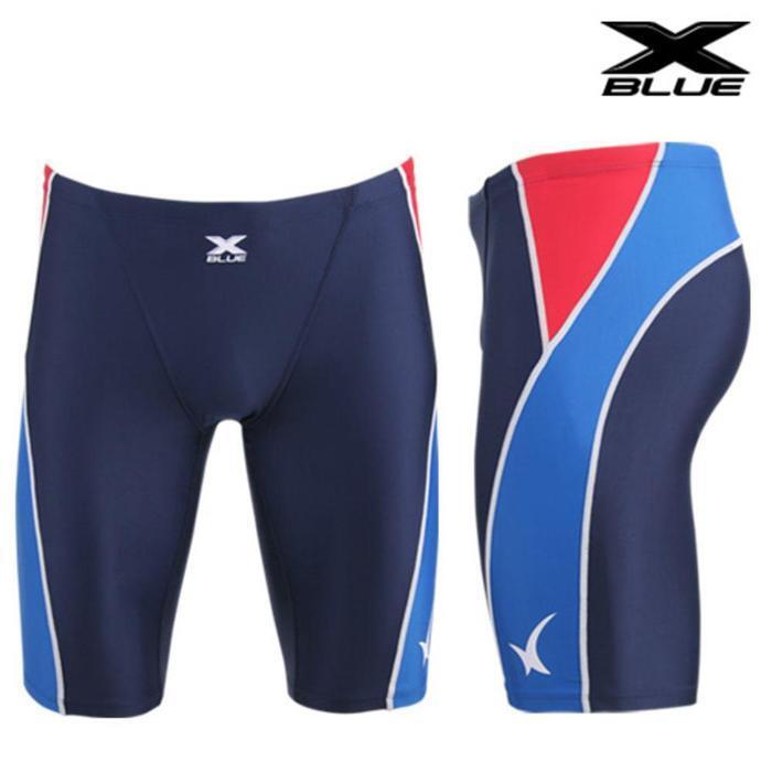 셀러허브 스포츠 XBLUE 남자 5부 수영복 I21328 강습용 실내수영장 강습
