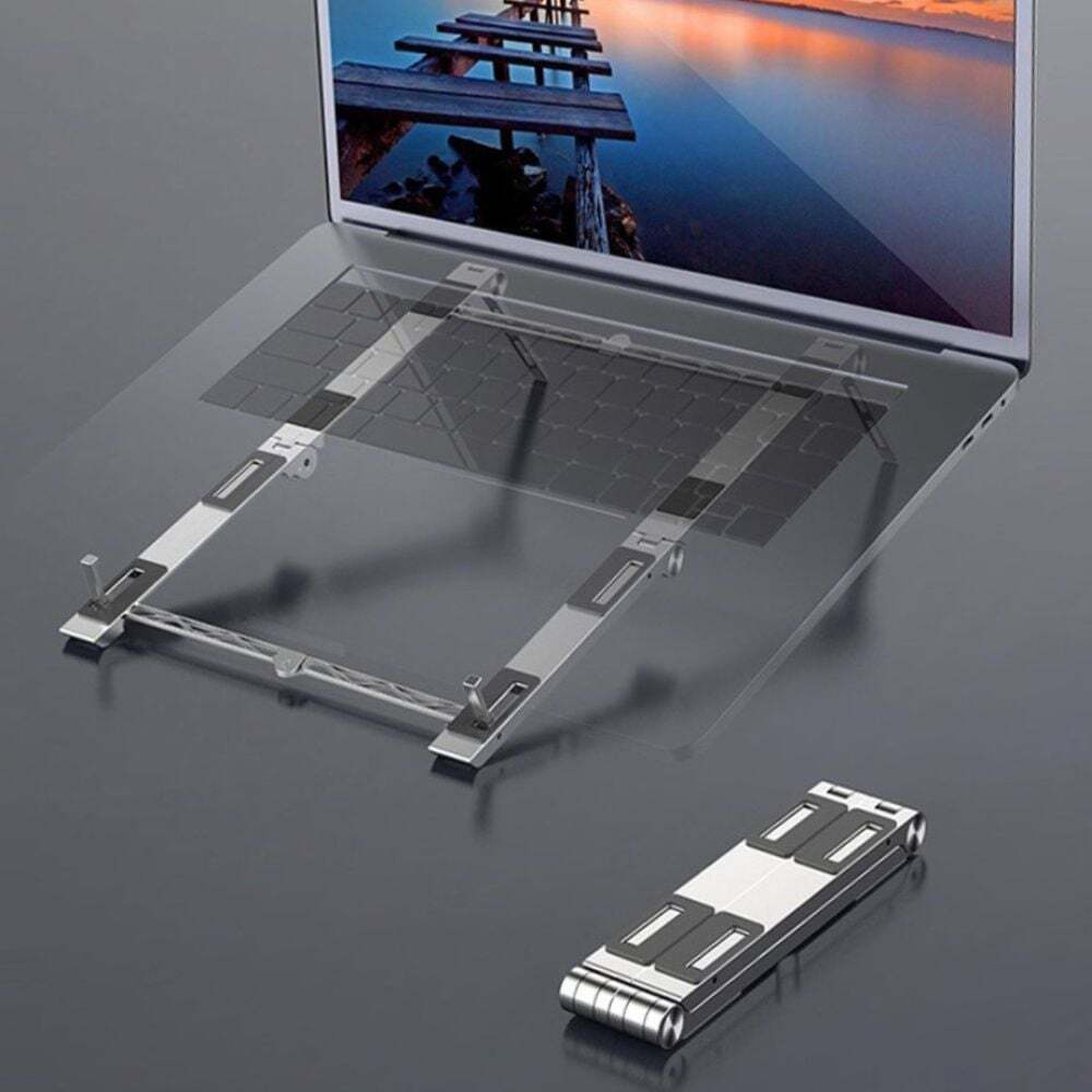 지오벤처스 학생노트북홀더 책상 사무 미끄럼방지 기기화환 휴대노트북거치 안정적인