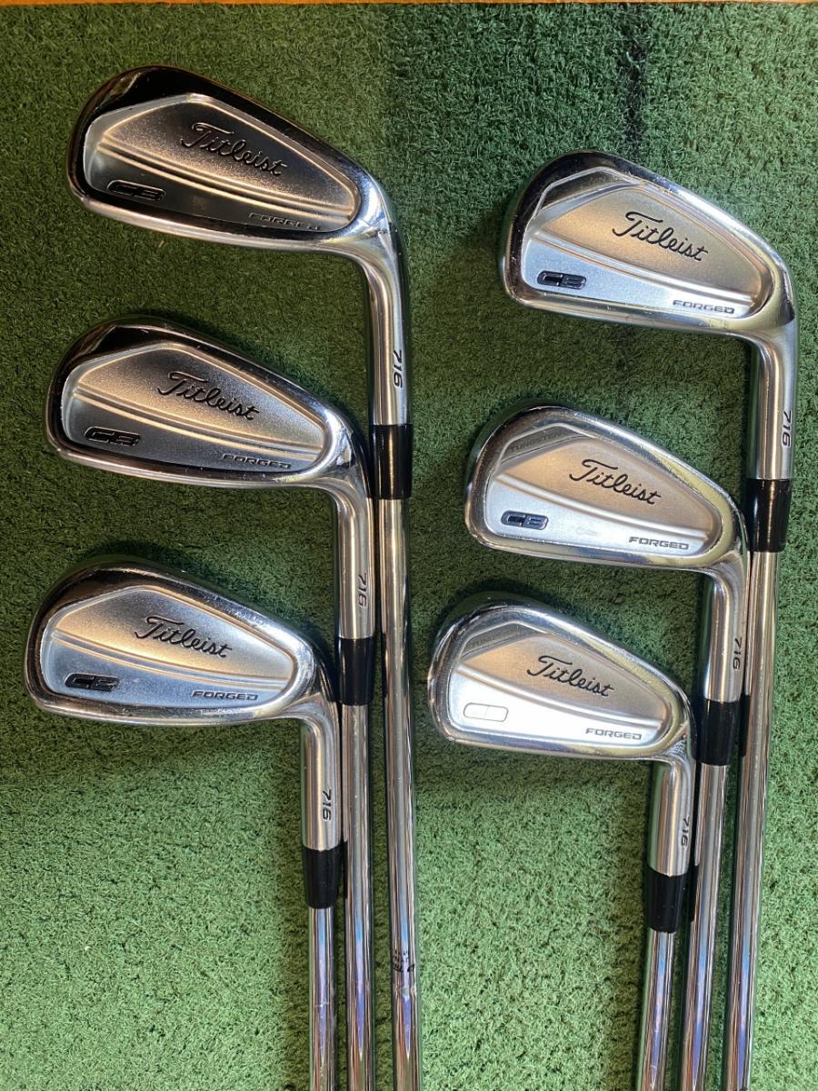 Titleist [중고] 타이틀리스트 중고 타이틀리스트 716 CB 포지드 DG S200 6i(5~p)아이언세트
