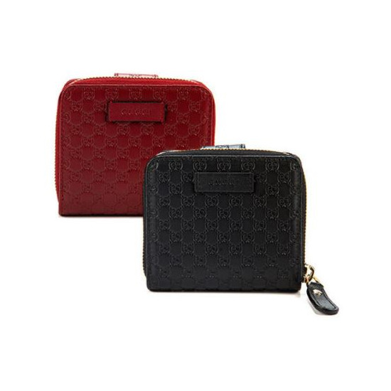 GUCCI 마이크로시마 지퍼 반지갑 (449395 BMJ1G 1000/6420)