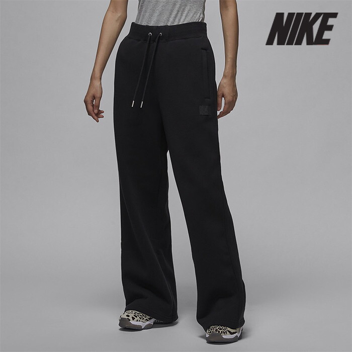 나이키 나이키 [나이키]나이키 여성용 조던 팬츠 /Y2- FV7156-010 / 우먼스 조던 플라이트 플리스 오픈 헴 팬츠