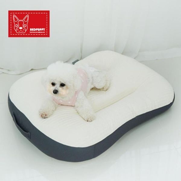 리디아넬 [하프클럽/리디아넬]푹신폭신 중형견전용 침대겸 방석 J88018 강아지쿠션