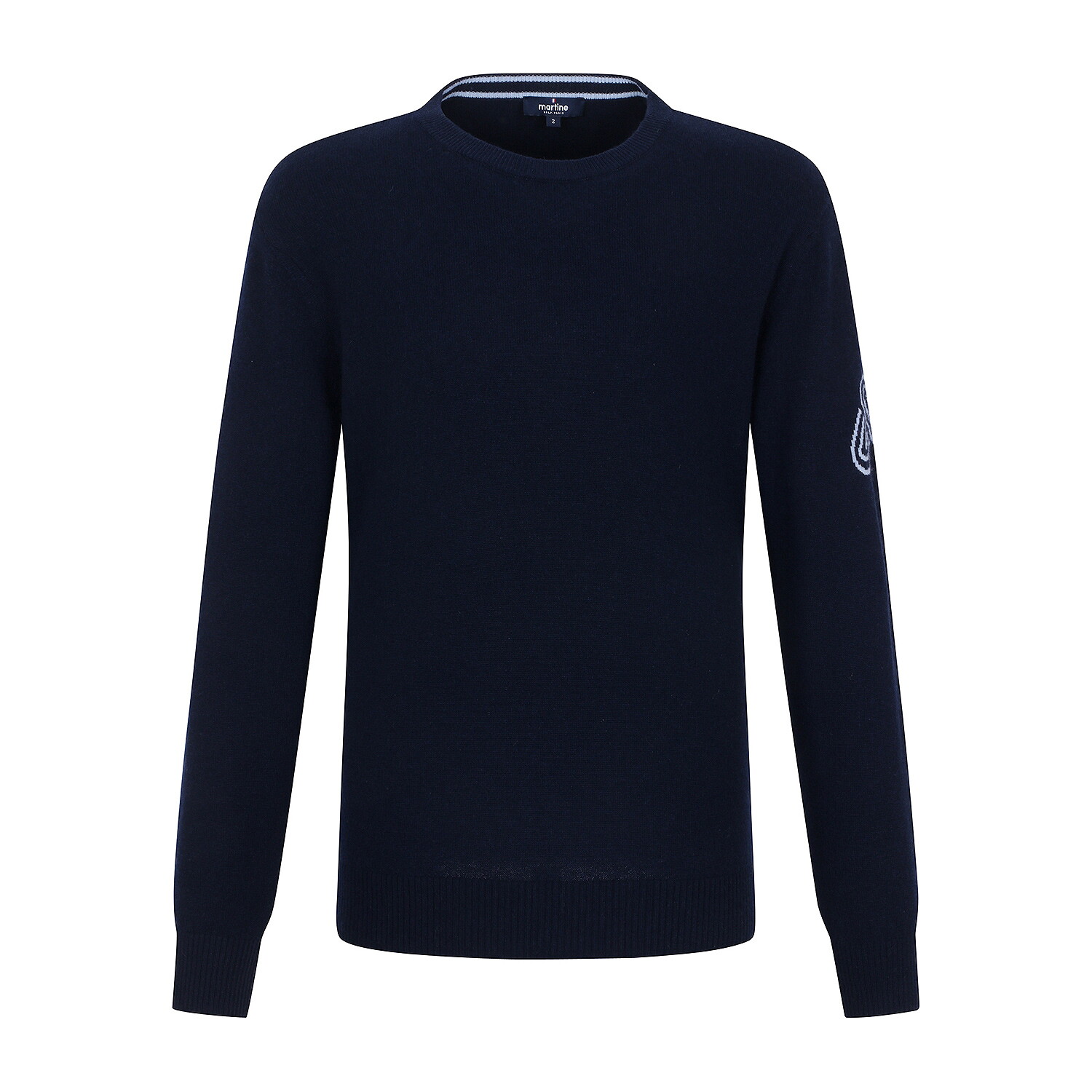 마틴골프 남성 라운드 니트 네이비 (QM0DNI40549)