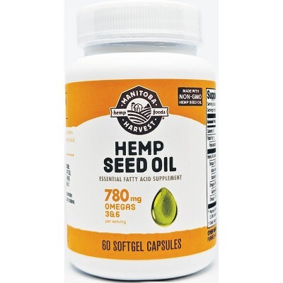 보드엠 매니토바 수확 대마유 1,000mg 60 소프트젤, 매니토바 수확 건강식품