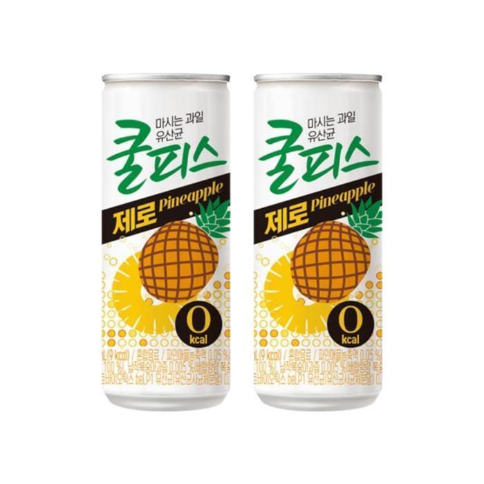 셀러허브 식품 동원 쿨피스 제로 파인애플 230ml 30개