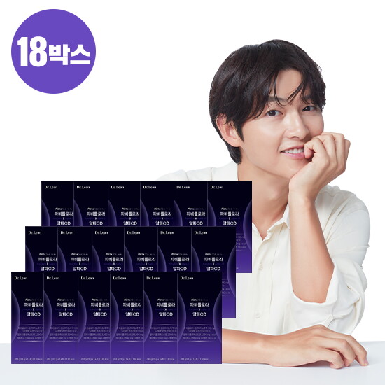 [닥터린]★방송에서만![12+6박스] 닥터린 파비플로라X알파CD 18박스(1박스:20gX14포)