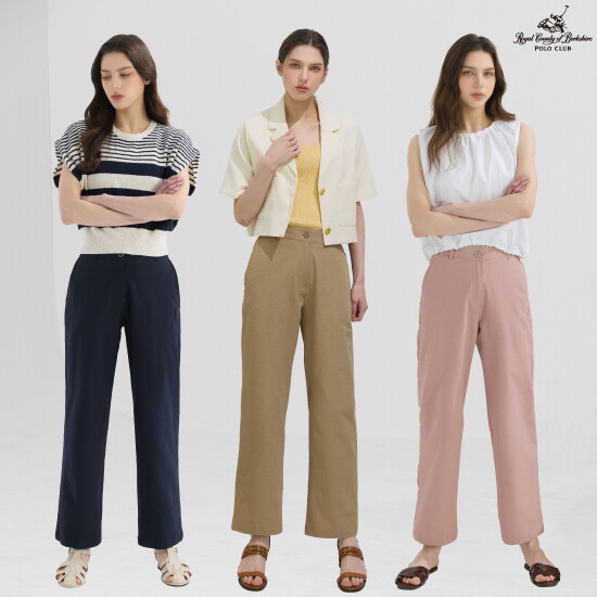 [RCBPC]O RCB POLO CLUB 26SS 여성 시어서커 팬츠 3종