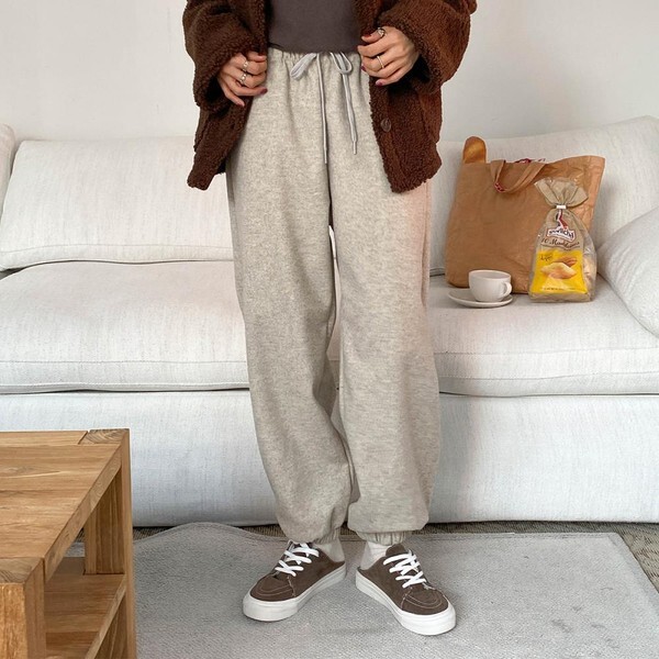 신상오픈런 [하프클럽/신상오픈런]인디카 윈터 데일리 운동 여성 밴딩 바지 조거