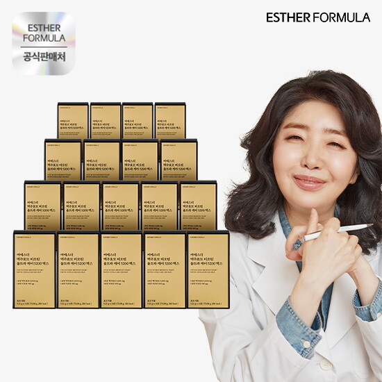 [에스더포뮬러]T[12+6박스]여에스더 맥주효모 비오틴 울트라케어 5200 맥스 36주분