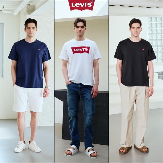 [리바이스](LEVIS) 26SS 남성 시그니처 로고 반팔 티셔츠 3종