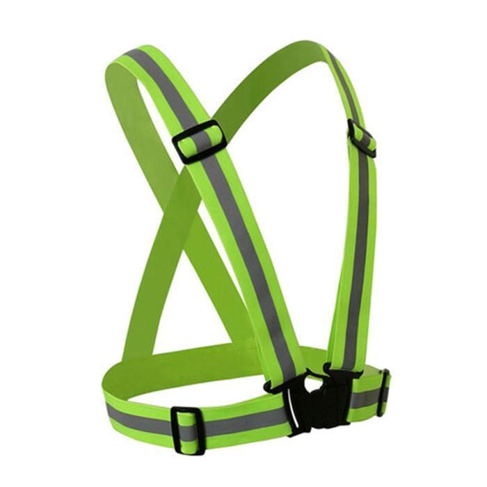 셀러허브 스포츠 야간 작업 런닝용 안전띠 야광 반사스트랩 J41347