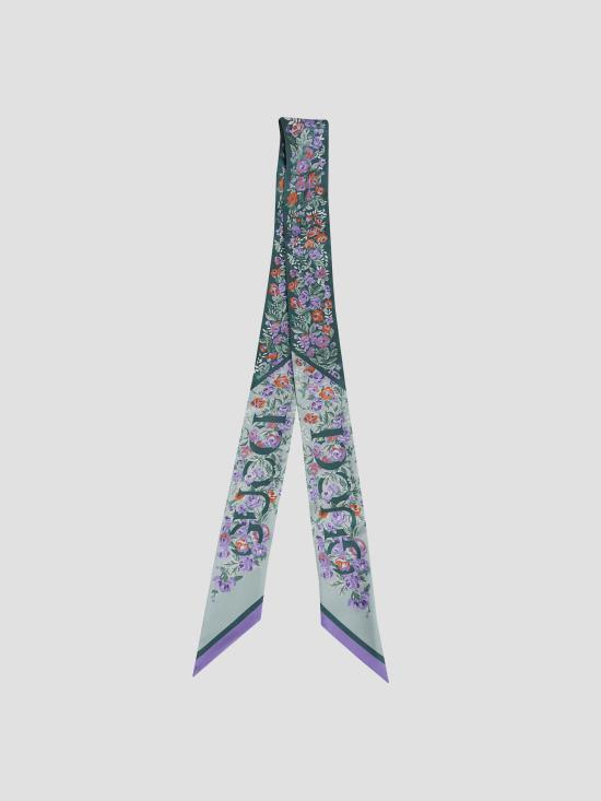 GUCCI 구찌 [해외] 26SS 구찌 머플러 스카프 7831893G001 3971 AQUA LIGHT PURPLE