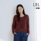 [LBL]26SS 린넨블렌디드 크로셰 가디건+니트 SET
