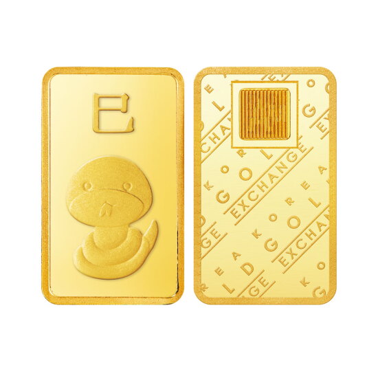 [한국금거래소]한국금거래소 순금 뱀 골드바 3.75g