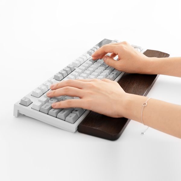 Ekeepment 교보문고 이킵먼트 Ekeepment 블랙 웬지 키보드 손목 받침대 팜레스트