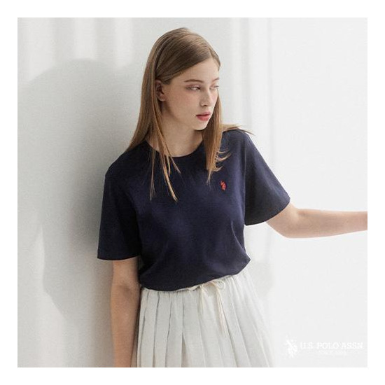 [USPA]■USPA 26SS 여성 코튼 반팔티셔츠 5종