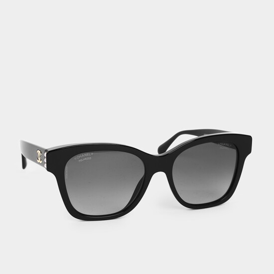[샤넬]펄 스퀘어 선글라스 (Made in Italy)(5482H C622S8)