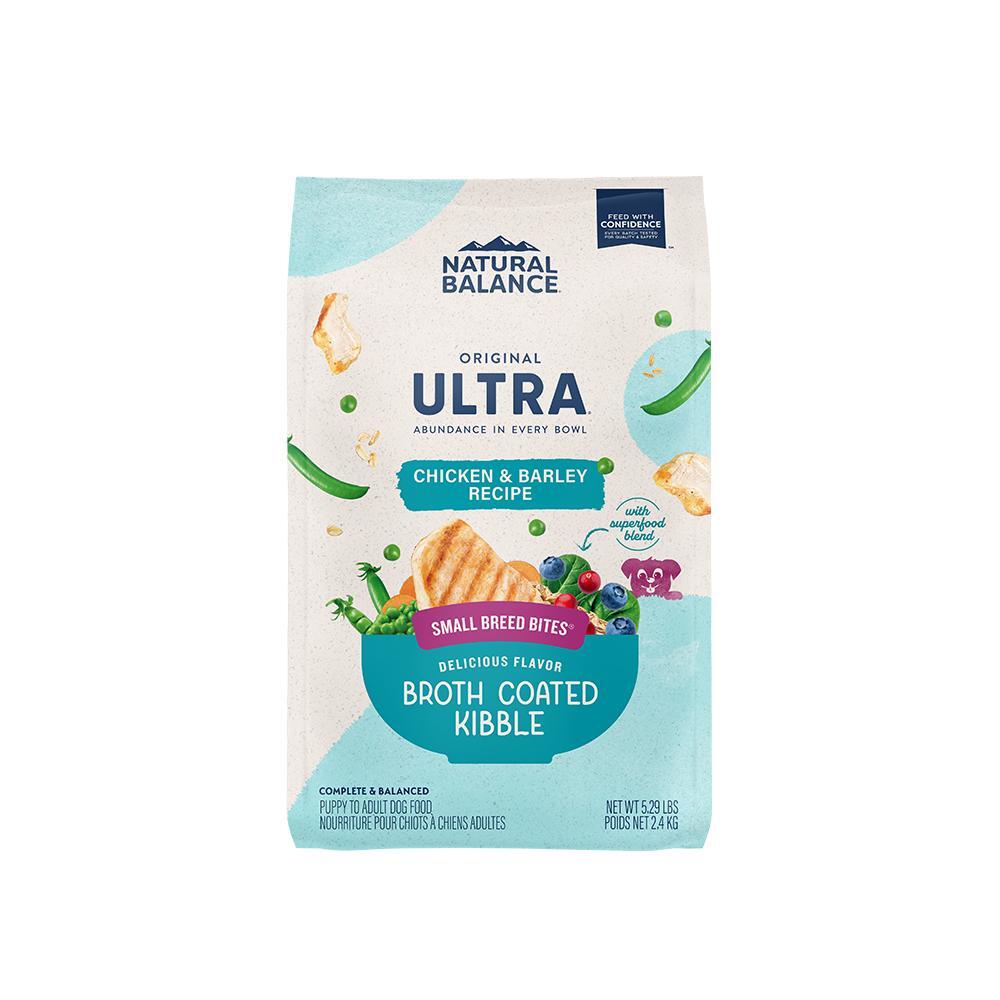 내추럴발란스 내추럴발란스 내추럴발란스 울트라 닭고기&보리 레시피 피부건강 강아지사료 2.4kg_작은알+강아지간식+샘플