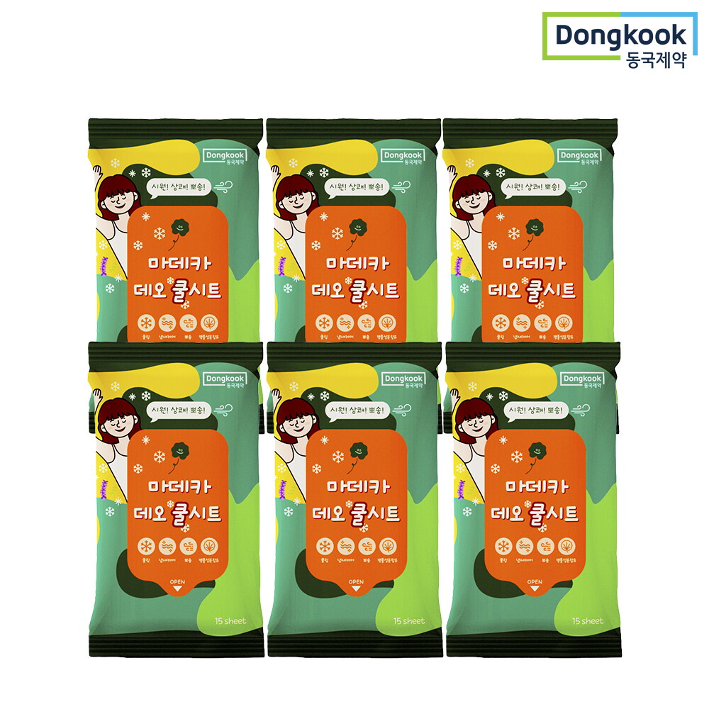동국제약 [동국제약] 마데카 데오 쿨시트 15매 X 6개 (총 90매)