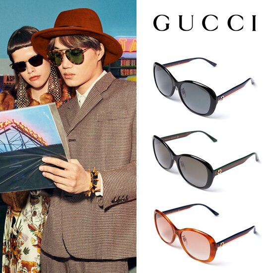 [공식수입정품] GUCCI 스페셜 핏 더블G 선글라스(GG-0849SK)