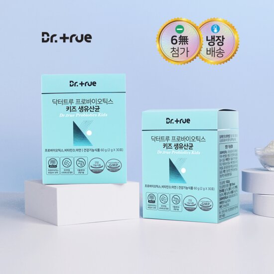 (닥터트루) 프로바이오틱스 키즈 어린이 생유산균 60포