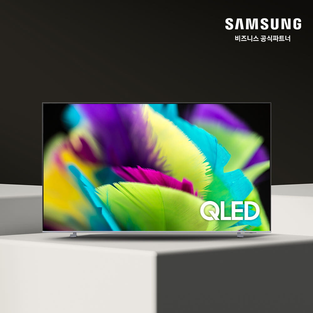 삼성전자(주) 삼성전자 QLED KQ85QF7SAFXKR 214cm(85인치) 스마트 TV 1등급 스탠드