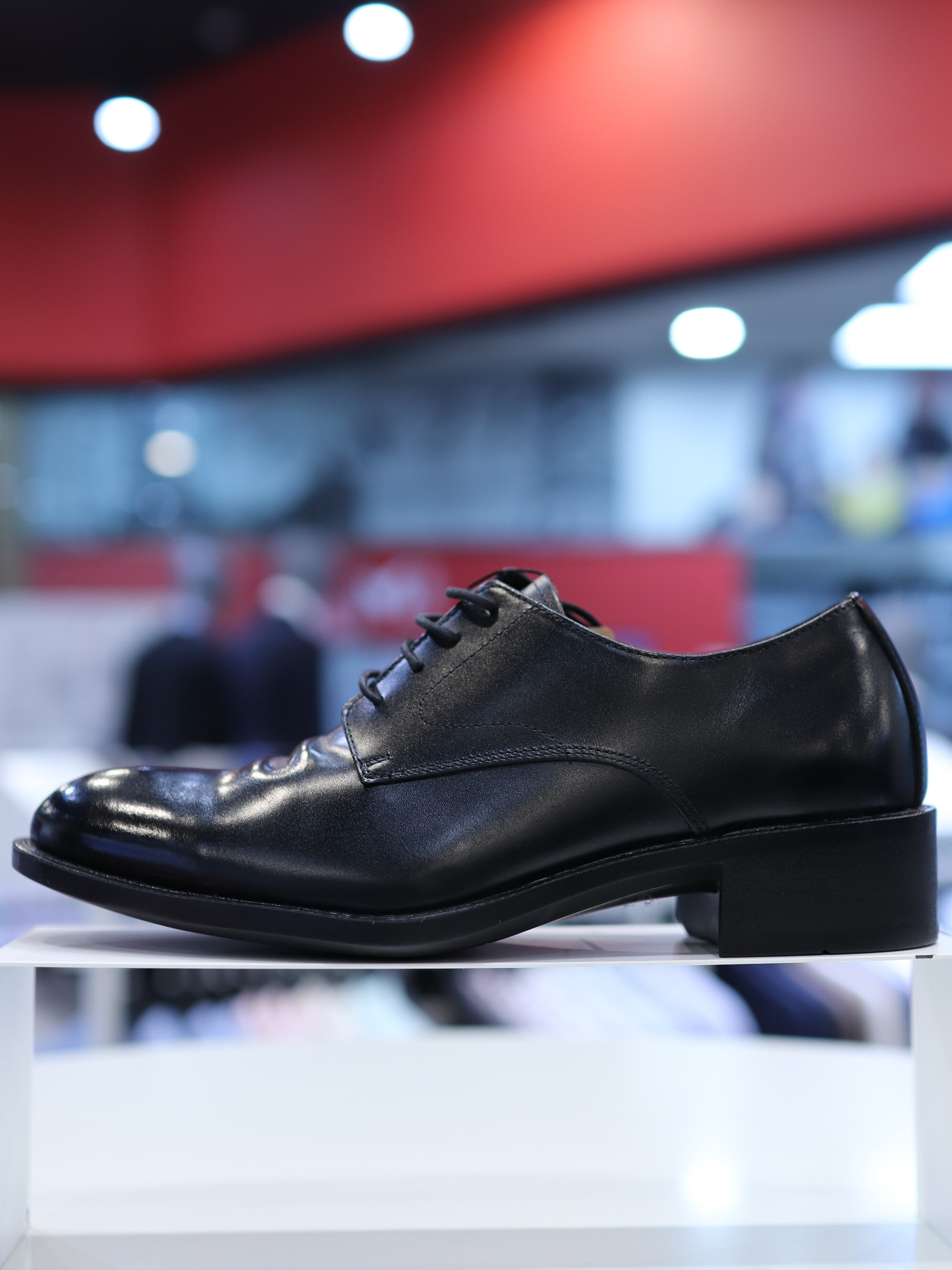 상세페이지 참조 에스티코 [STCO]사계절 블랙 키높이 ( 4cm) 더비 구두 F1FW24511