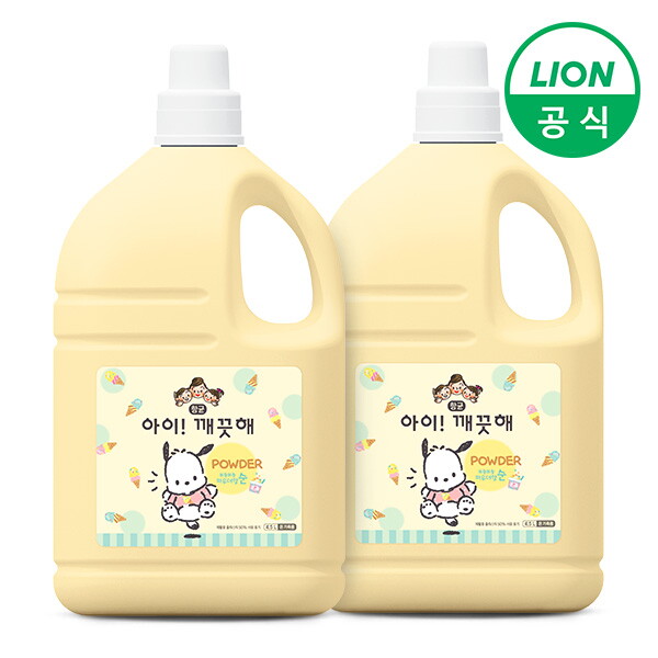 아이깨끗해 LOI 아이깨끗해 포차코 에디션 순 4.5L 2개 대용량 리필 핸드워시 손세정제