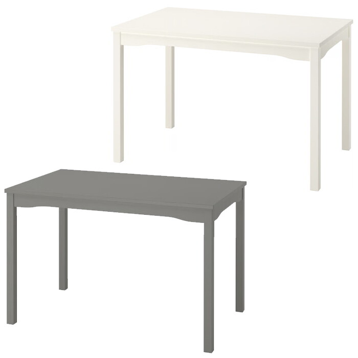 이케아 [이케아] HAUGA 하우가 테이블 118x74cm/4인용식탁/4인테이블/데스크/책상/원목테이블