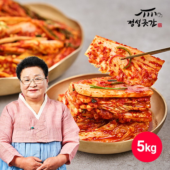 [정성곳간]정성곳간 강순의명인 포기김치 5kg
