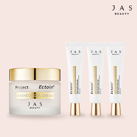 [JAS][★엘라이브 스페셜패키지★] 엑토인 맨얼굴 크림 대용량55ml*1통 + 중용량30ml*3통
