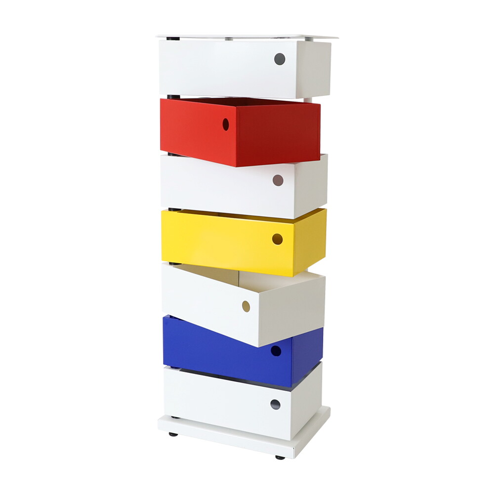 Dottus 포커시스 [Dottus] 도터스 7단 피봇 캐비넷 멀티컬러 / DOT-I.0630.01.MC