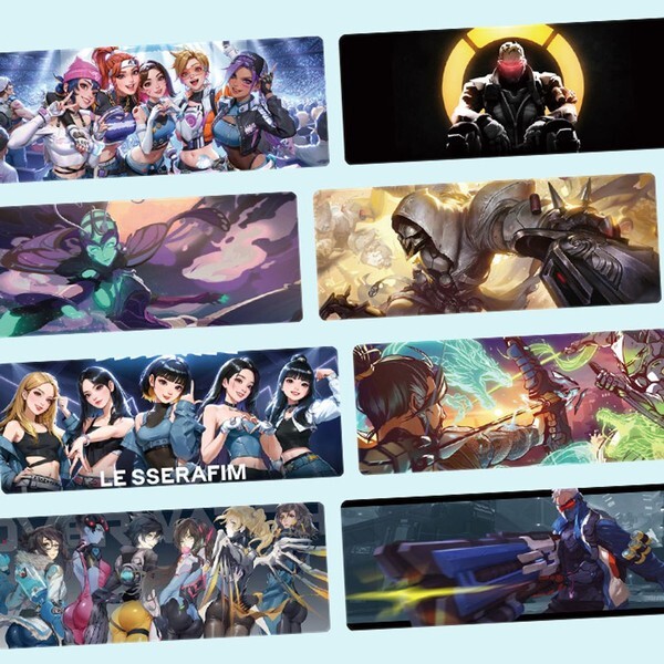 알티피아 알티피아 [하프클럽/알티피아]오버워치2 시즌B 게이밍장패드 L 800x300x4mm