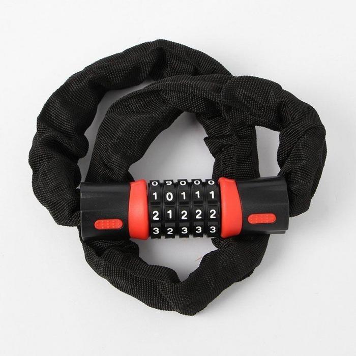 셀러허브잡화 번호키 120cm 비밀번호자물쇠 자전거자물쇠
