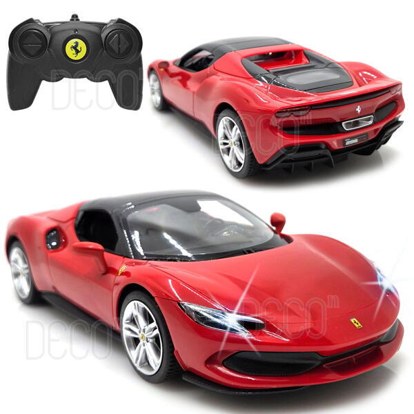 데코앤 아트박스 아트박스/라스타알씨카 1:16 라스타 RC카 페라리 296 GTS 라이트 무선조종 알씨
