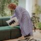 [선데이라운지][선데이라운지] 블루워터 체크 로브 SWJJAGN0029