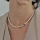 [헤이][Hei][아이브 장원영 착용] sophia cubic pearl necklace