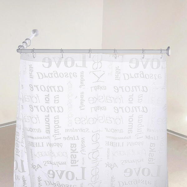 제이씨씨무역 아트박스 아트박스/제이라이프 넥슨 코너형 욕실 샤워 커튼봉 (L형)