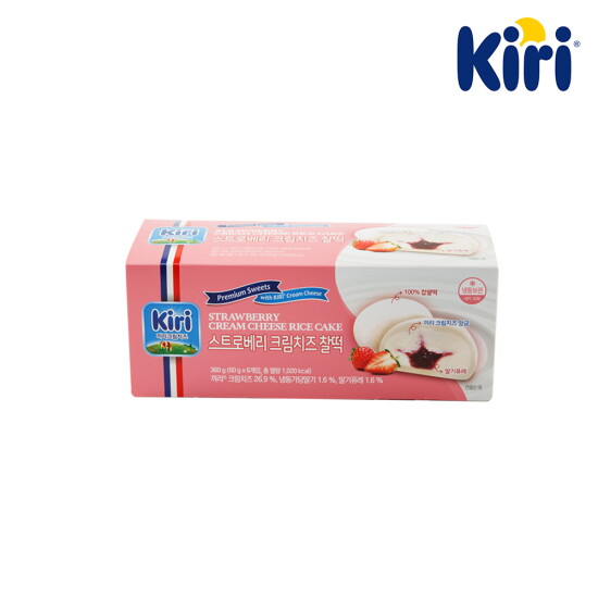 [끼리]끼리 크림치즈 찰떡 스트로베리 6입 1BOX