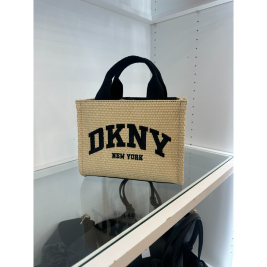[디케이앤와이]2. DKNY HADLEE 캔버스백 스몰 라탄[구매권]