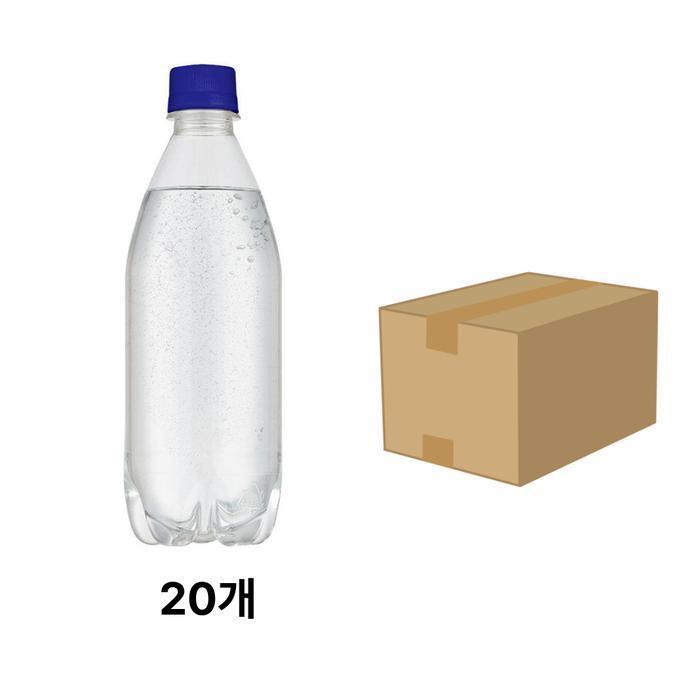 [상세설명참조] 셀러허브 식품 라인바싸 탄산수 플레인 500ml 1박스 20개입 / N