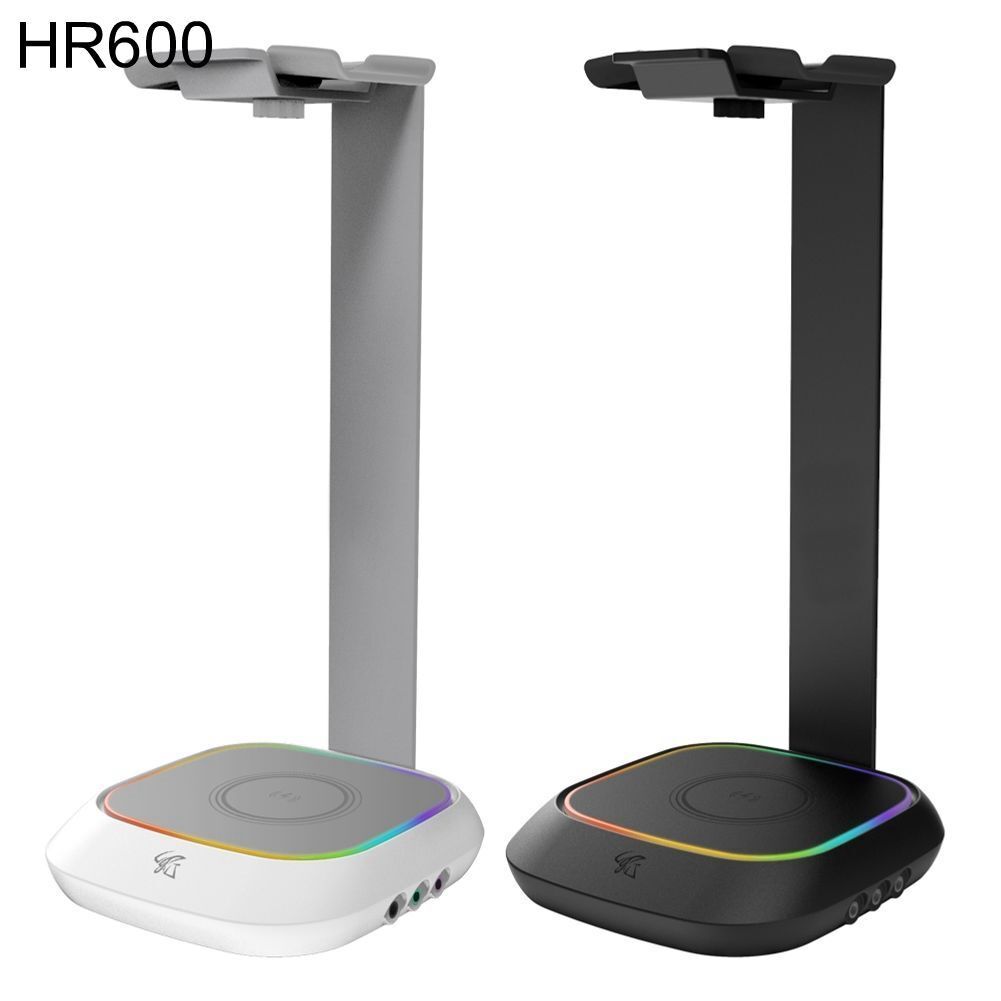 ABKO 에이치플러스몰 RGB 헤드셋 거치대 HACKER HR600 게임용 정리대 추가