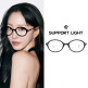 [서포트라이트]★방송중구성★ 레나 (LENNA) 라운드 컬러 변색 선글라스 (+플라워백)