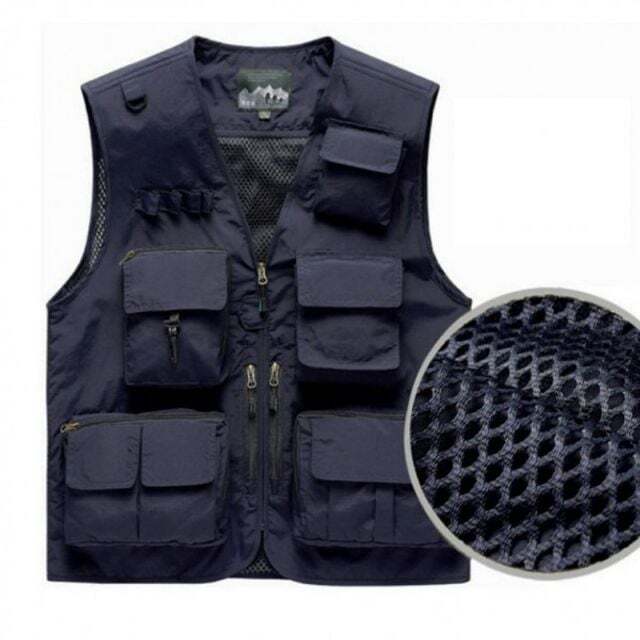 잇템즈 오너클랜 바다 낚시 조끼 아웃도어 택배 주머니 포켓 배당