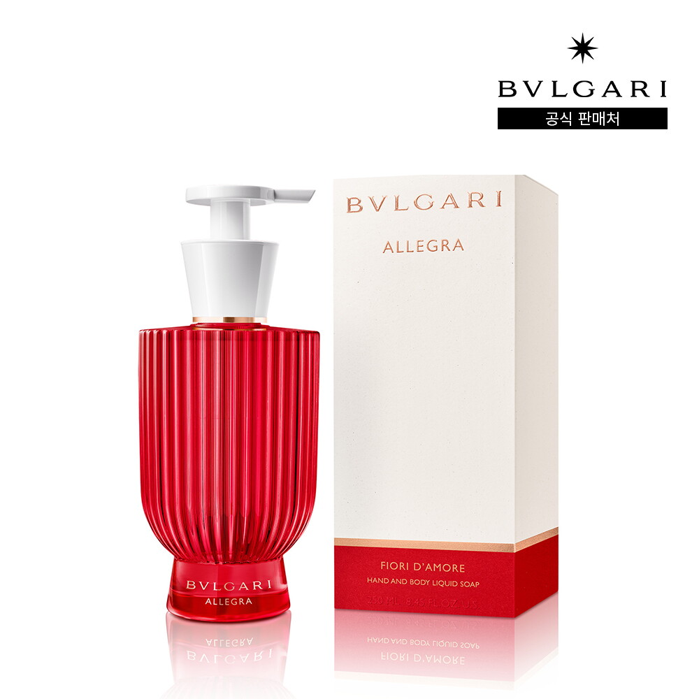 상세참조 불가리퍼퓸 알레그라 피오리 다모레 핸드 앤 바디 리퀴드 솝