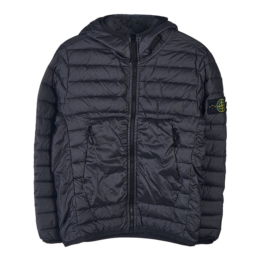 STONE ISLAND 남아 로고 챔버스 후드 패딩 자켓 771640932 V0065 (10-12)