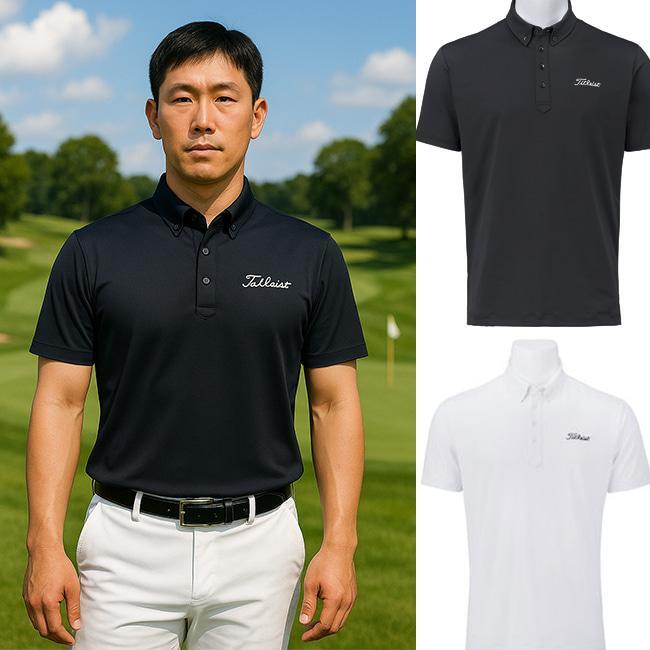 타이틀리스트 타이틀리스트 골프웨어 TLTMS131J 투어플래그쉽 골프반팔 남성골프웨어 남자골프웨어 당일발송