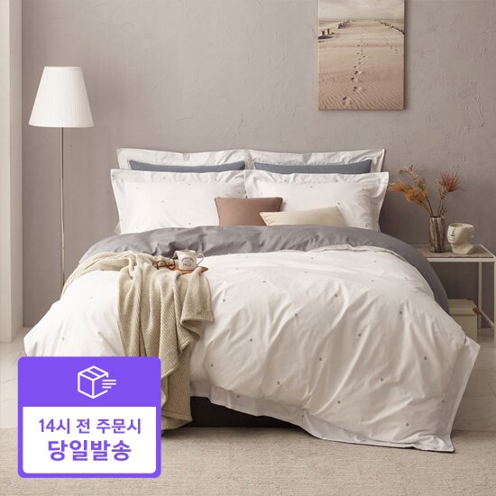박홍근 블랑도트 60수 사틴 이불커버패드세트 Q