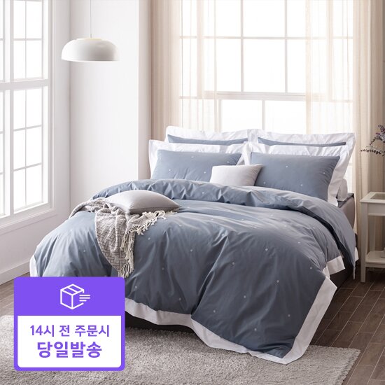 박홍근 블랑도트 60수 사틴 이불커버패드세트 Q