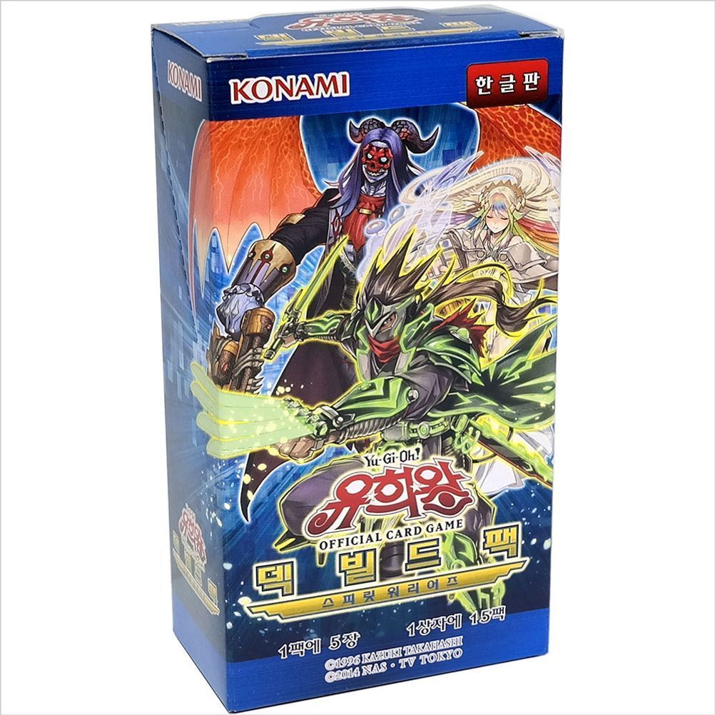 지오벤처스 유희왕카드 덱빌드팩 스피릿 워리어즈 어린이 카드